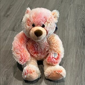 Fluffy Pink Teddy Bear! Does not work vintage